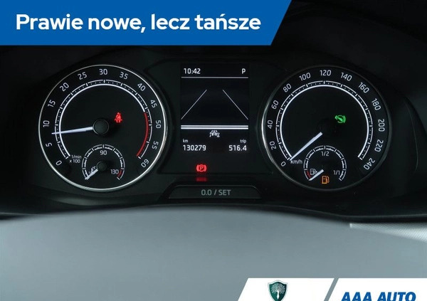 Skoda Scala cena 61000 przebieg: 129702, rok produkcji 2019 z Marki małe 92